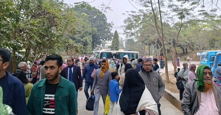 কুবিতে জবির ‘এ’ ইউনিটের ভর্তি পরীক্ষা অনুষ্ঠিত